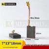 Kompatible Kohlebürsten für Fleischwolf & Mixer: Größen 5,5x6x14, 6x6x17, 4x5,5x13
