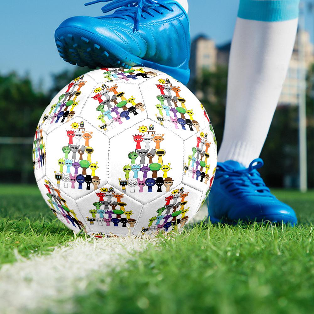 Sprunki Theme Size 5 Soccer Ball, Suitable for Both Indoor and Outdoor Matches, a Gift Suitable for Everyone.