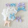 4 Holes Mix Ribbon Bow Fondant Silicone Mould Butterfly Chocolate Mold Valentine’s Day Anniversary Cake Decor Candle Soap Making