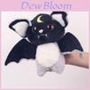 Cute Bat Plush Toy With Moon And Star Embroidery Design For Kids And Collectors