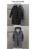 Men's Over-the-Knee Winter Cotton Jacket - Mid-Length, Thick, Warm, Cold-Proof for Students