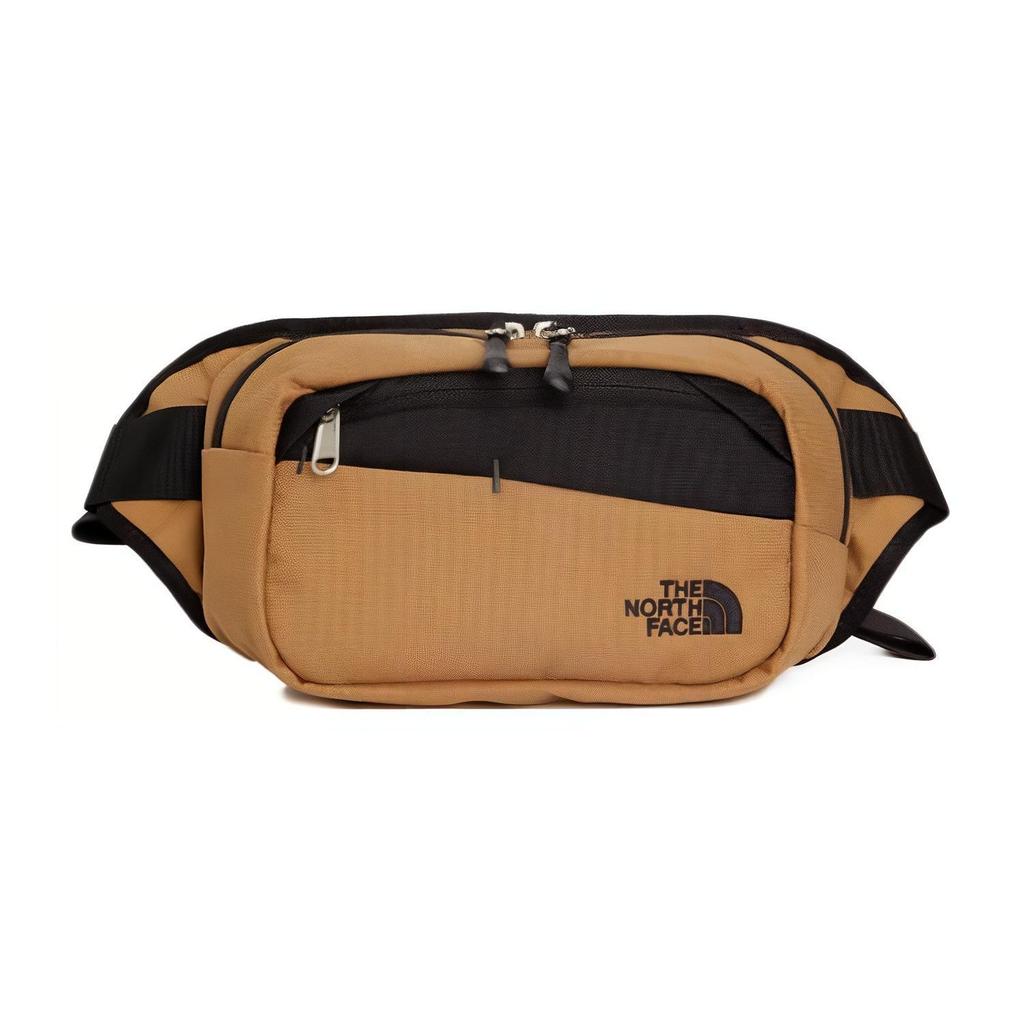 The North Face 2.8L Bozer Hip Pack II Logo Embroidered Color Block Crossbody Waist Bag Outdoor Bag Unisex Hip Pack Khaki NF0A2UCX-YW2