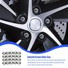 Tuyhnj Tire Nut Caps, Wheel Nut Covers, Wheel Bolt Nut Cover Caps Set -