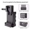 V Type Power Adapter Plate For Camera F550 F970 Battery Replacement V-Lock Battery Plate Adapter