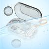 Ultrasonic Contact Lens Cleaner Rechargeable Portable Travel Contact Lens Case Kit for Gym Sports Running Fitness Outdoor Travel