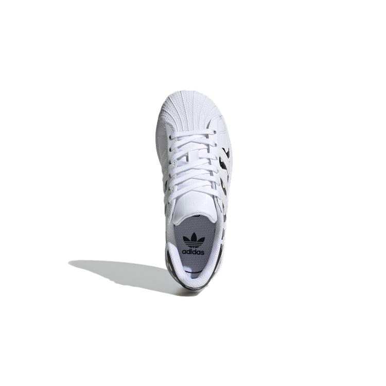 adidas Originals SUPERSTAR C Low Top Kids' Skateboarding Shoes White Children Aged 3 7 Years Old FV3751
