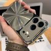 New  6D Colorful Laser Aurora Case For iPhone 13 14 15 16 17 Pro Max Air Soft Bumper Shockproof Glass Camera Hard PC Cover