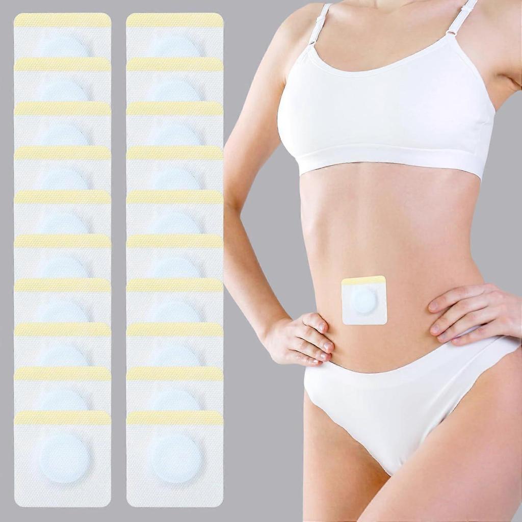 2025 Latest Model 20Pcs Disposable Castor Oil Pack Wrap Belly Button,Highly