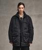 Lmood Refine Fishtail Hooded Field Parka Black