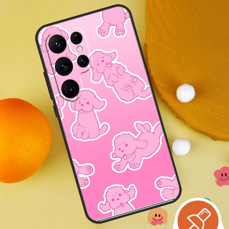 Poodle Dog Funda For Samsung Galaxy S20 FE Note20 Ultra S8 S9 S10 Note 10 Plus S21 S22 S23 Ultra Case