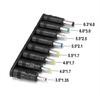 USB C Power Cord with 8 Adapters 100W Highest Efficiency Variable Power Supply DC5.5 Type C Charging Cable 120cm