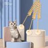Cat Teaser Cat Toy Plush Ball Pet Spring Rope Scalable Hanging Stretch Kitten Relaxing Interactive Toy Training Pet Supplies