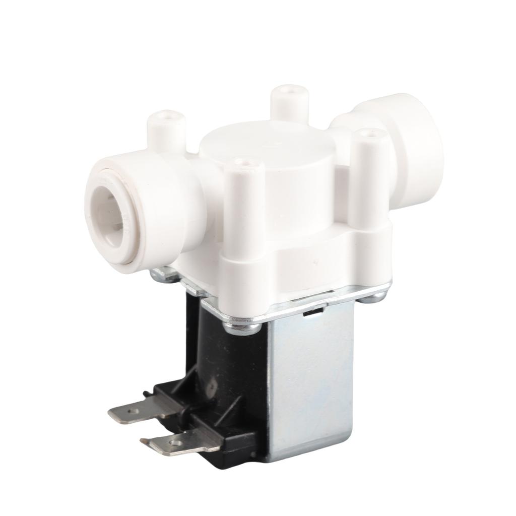 Plastic Electric Solenoid Valve 3Celsius8in Quick Connector Normally Closed Solenoids Valves