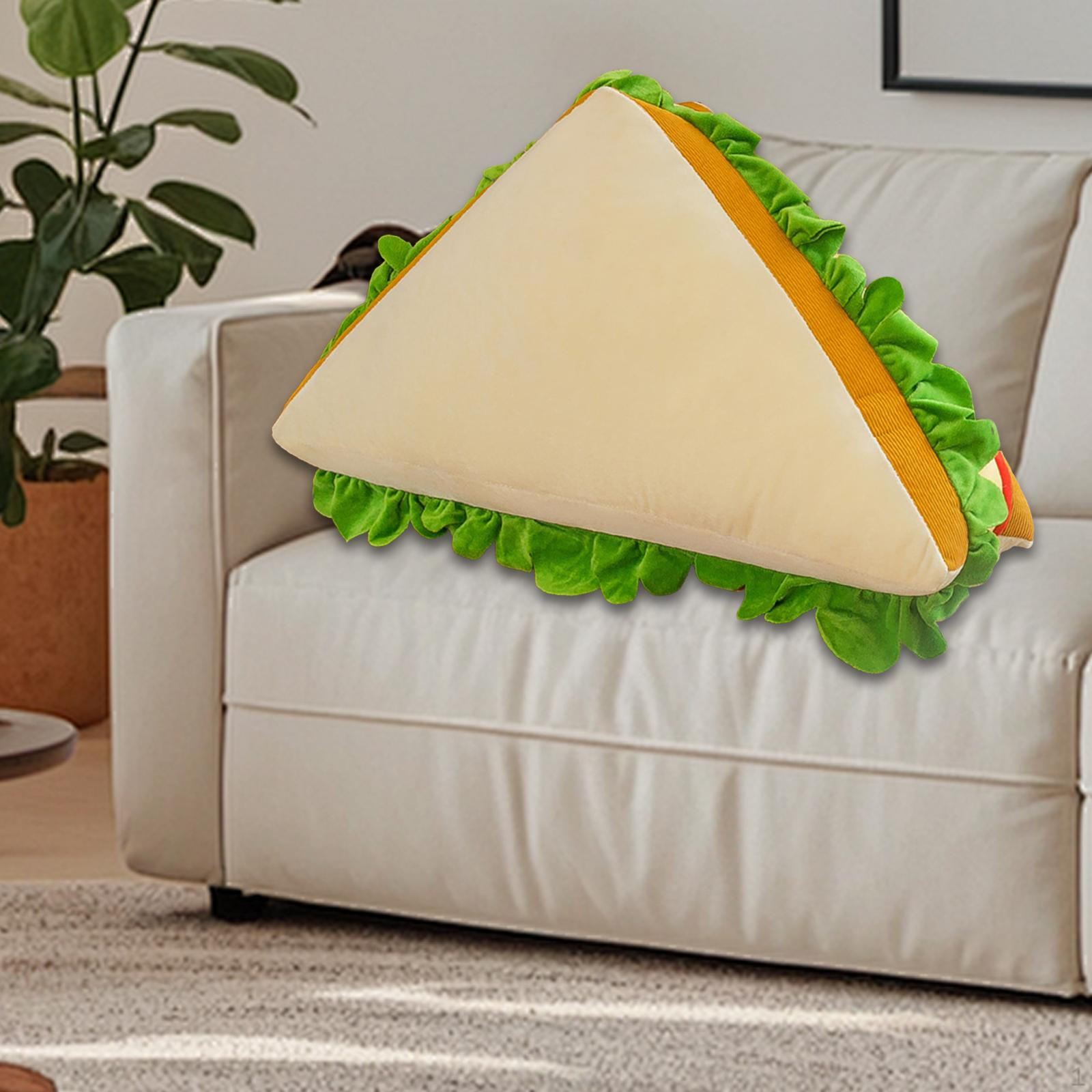 

Игрушка Сэндвич Мягкая Игрушка Многофункциональная 3D Домашний Декор Подушка для Объятий Подушка в Виде Еды Забавная для Детей