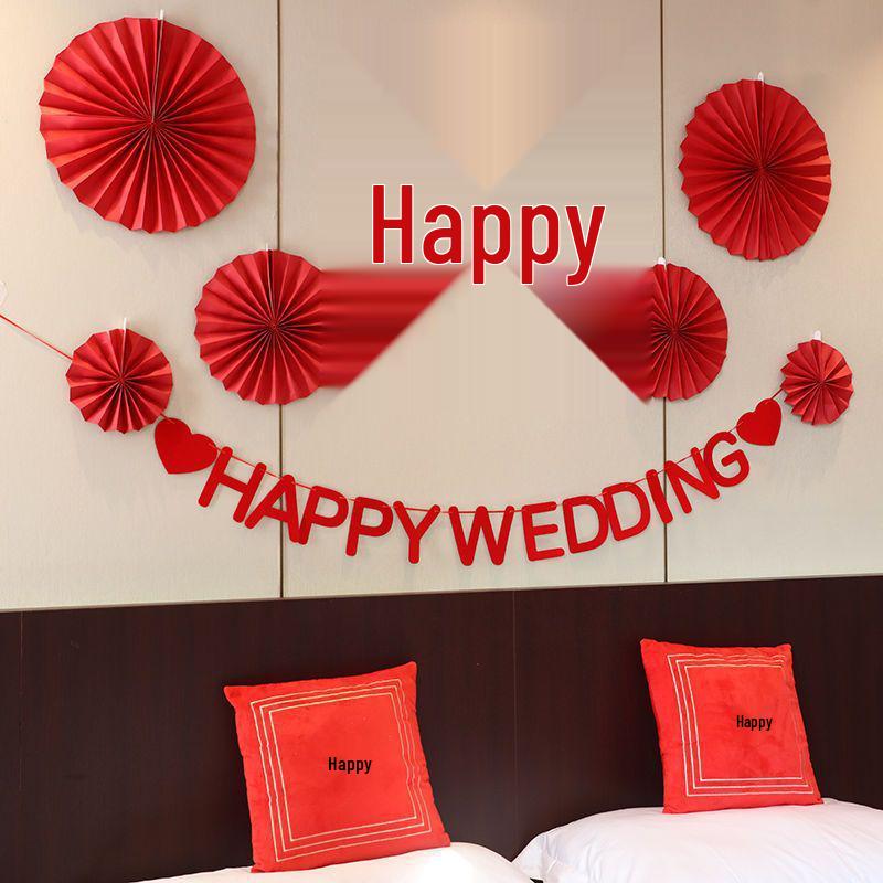 Complete Wedding Room Decoration Balloon Set - Bride & Groom Sections