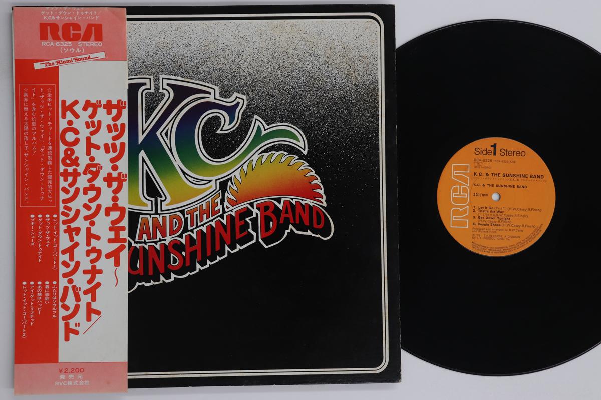 

LP Record KC & SUNSHINE BAND - KC & The Sunshine Band RCA6325 RCA 1975 Japan Obi Soul/Funk Used