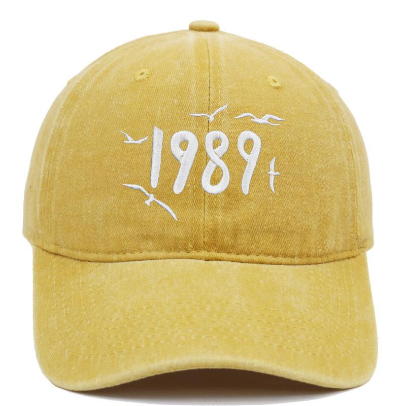Taylor Swift Cotton Embroidered Baseball Cap With Sunshade For Casual Wear