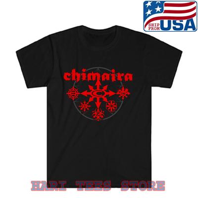 Chimaira Rot Herren Schwarz Größe S bis 5XL