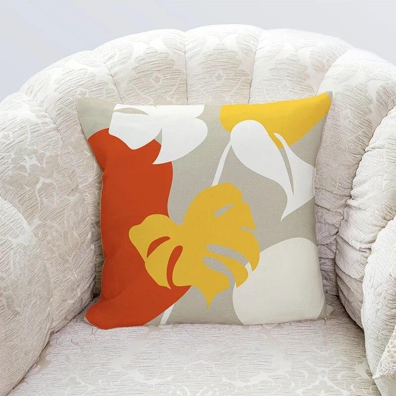 45x45cm Cute Cartoon Series Polyester Hold Pillowcase Kawaii Home Decoration Living Room Sofa Chair Car Bed Cushion Cover