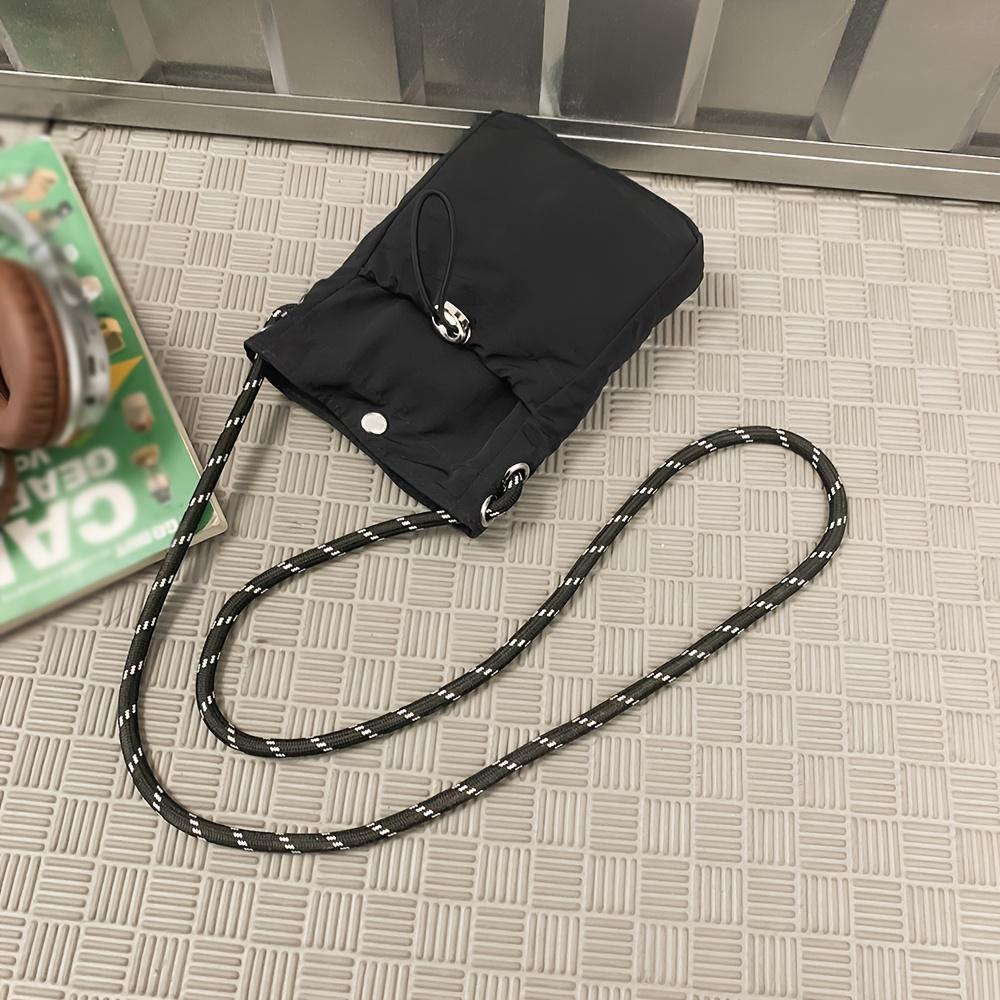 

Mini Crossbody Bag for Women Adjustable Strap, Mini Shoulder Phone Pouch, Compact & Stylish Design чёрный