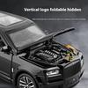 1/32 Scale Rolls Cullinan SUV Alloy Luxy Car Model Diecast Metal Toy Vehicles Car Model Sound and Light Simulation Children Gift