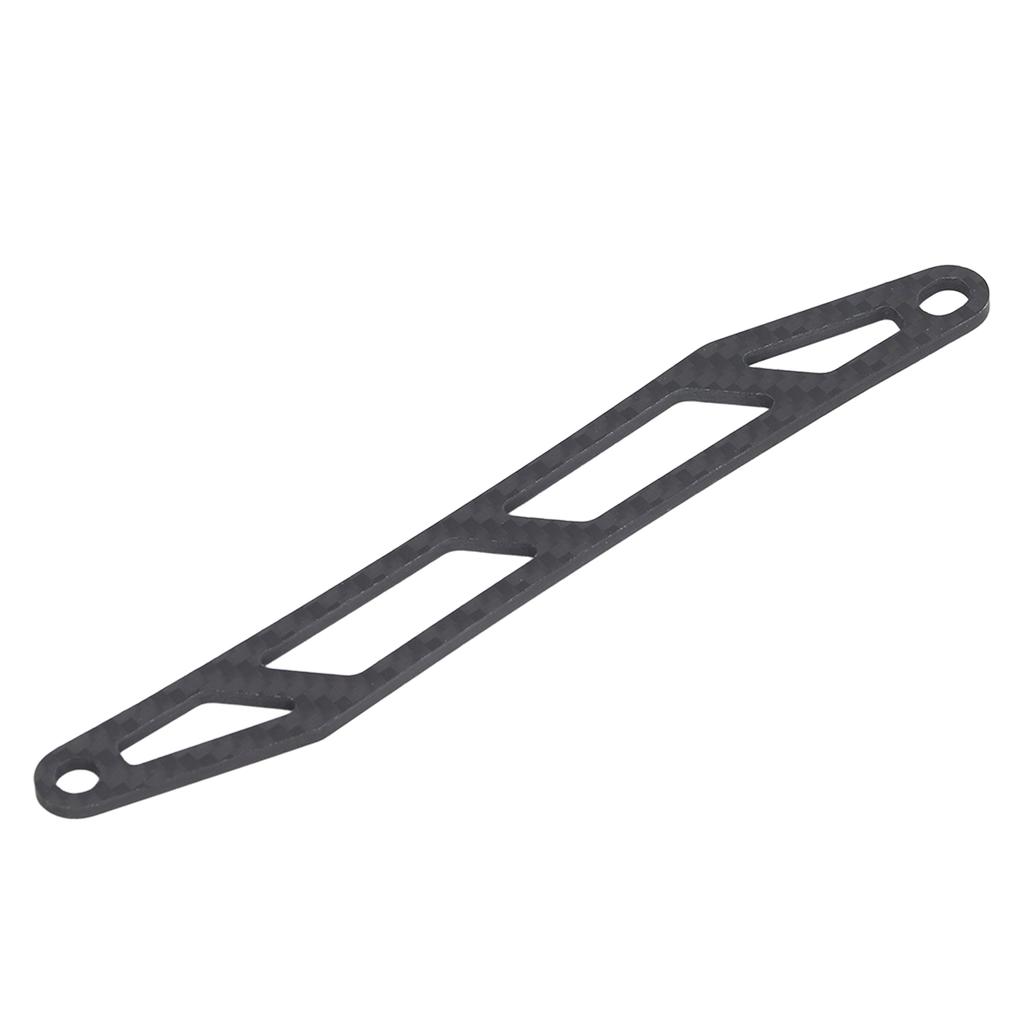 RC Battery Mount Plate Black Battery Bracket Carbon Fiber Easy Installation RC Car Parts for TAMIYA
