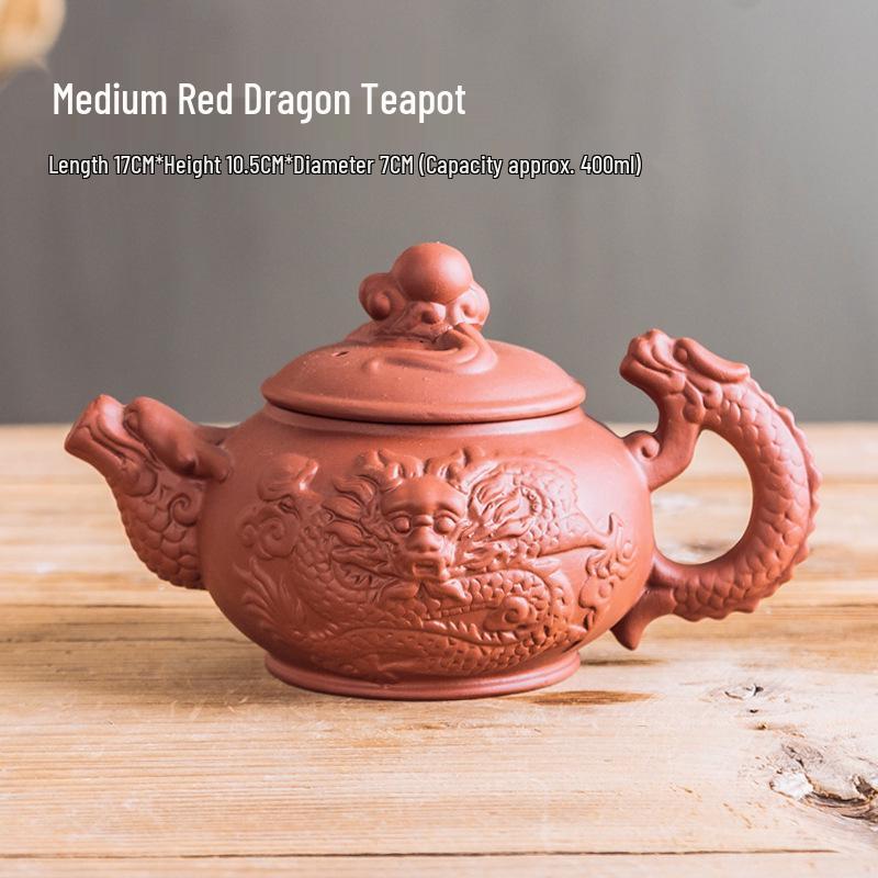 Ceramic Teapot and Tea Cup Set - Yixing Zisha for Home Brewing
