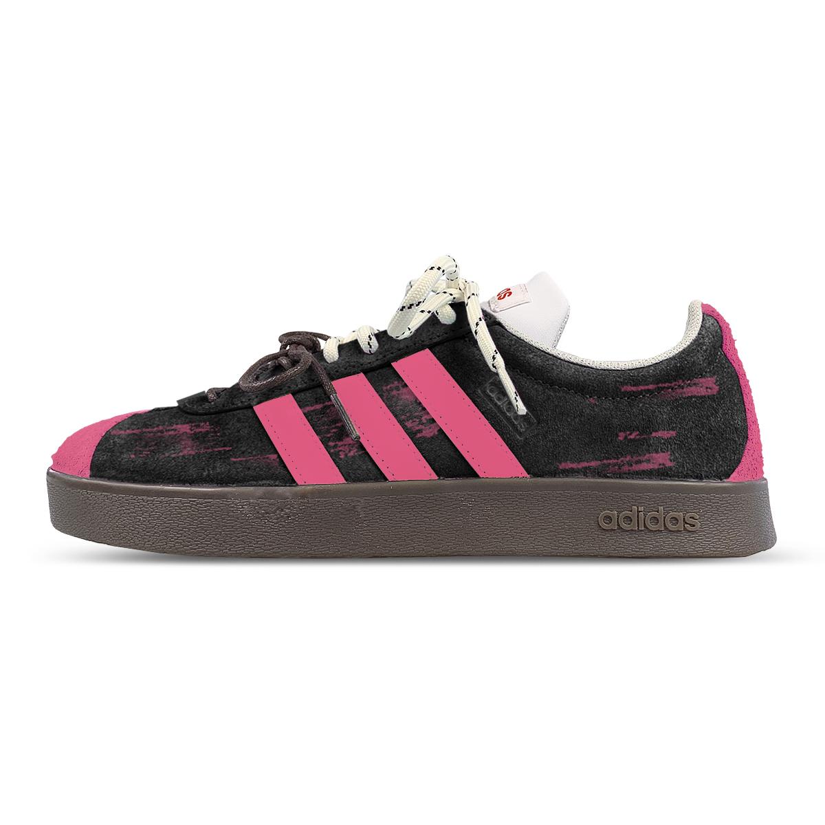

Adidas Neo Impact Resistance Quick Dry Abrasion Resistant Low top Skateboard Shoes Unisex Black Pink HQ1802(Team116-ad) 36