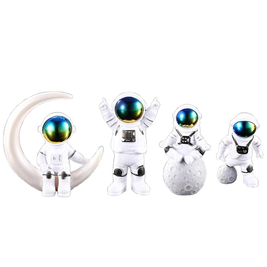 Small Resin Astronaut Figurine - Perfect for Home Decor, Valentine's, or Birthday Gift