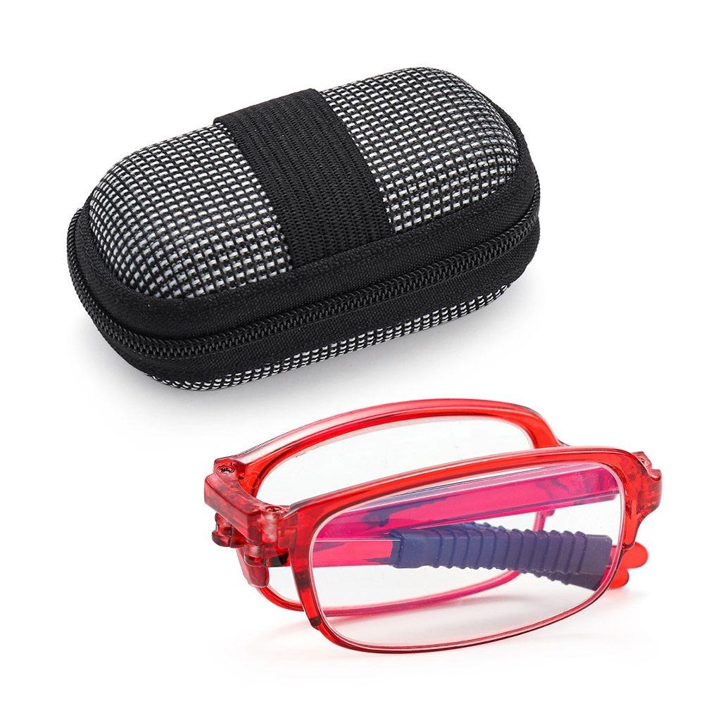 1Pc Design Reading Glasses Men Women Folding Spectacles Spectacles Frame TR Glasses with Case New+1.0 +1.5 +2.0 +2.5 +3.0