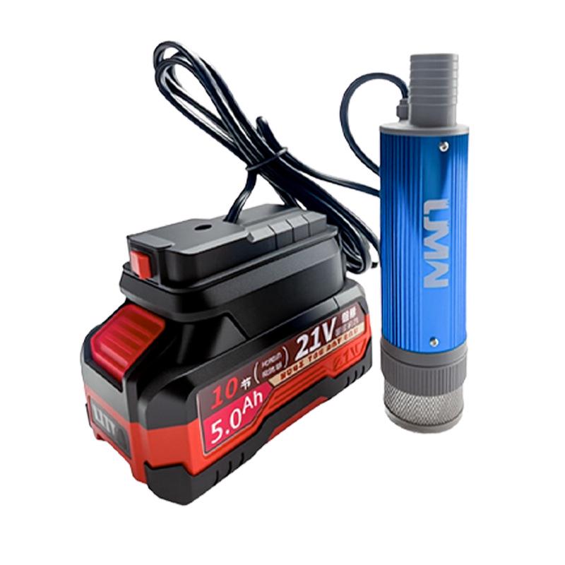 21V Portable Lithium Battery Agricultural Water and Oil Pump with Pure Copper Motor
