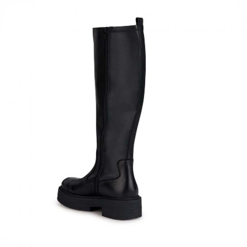 Geox Women Long Boots Black Sperica Ec7