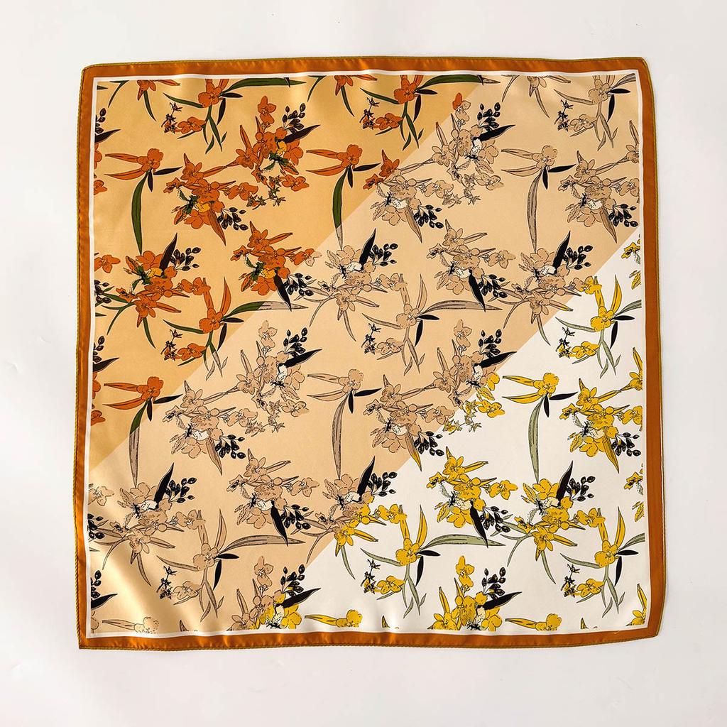 100 Natural Twill Silk Scarf for Women Neck Double side Female Foulard Headband Shawl Wrap Square Hijab Bandana Scarves