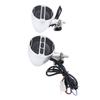 Motorcycle ATV Speaker Handlebar Waterproof MP3 Bluetooth Amp Stereo Sound Radio System DC12V