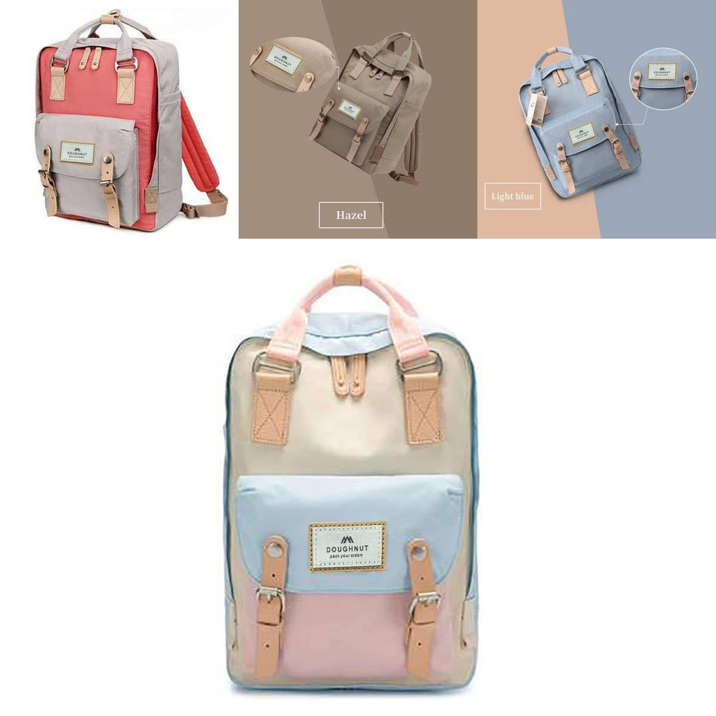 Wasserdichter Mehrzweck-Reiserucksack mit Colorblock-Design