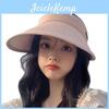 Summer Outdoor Uv Protection Foldable Women's Brimmed Hat Breathable Adjustable Size