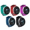D18S Smart Watch Colorful Touch Screen Heart Rate Monitor Round Dial 1.3 Inch Sport Bracelet Fitness Tracker for Outdoor