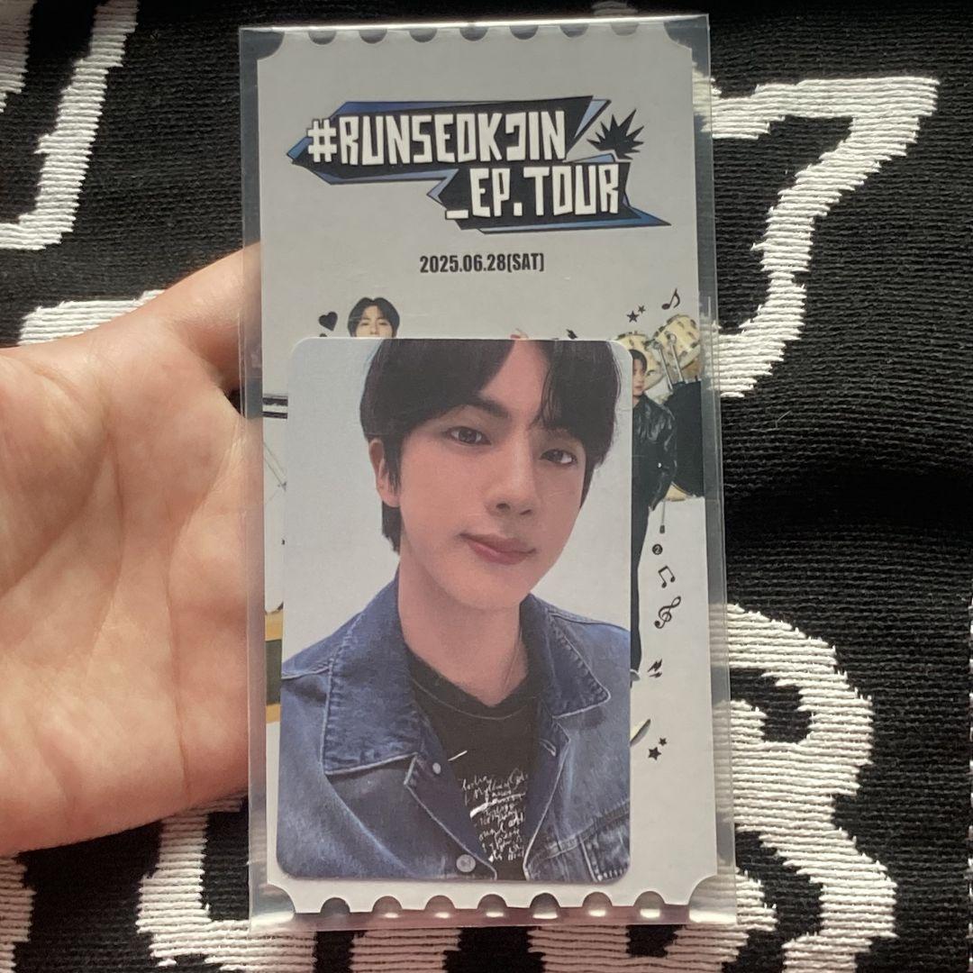 

[USED] RUNSEOKJIN_EP.TOUR BTS JIN 6/28 Trading Card