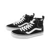 Vans Ashwood Hi Decon Retro Moda Urbana Zapatillas de Skate de Caña Alta Mujer Zapatillas Negro Blanco VN000D96BA2