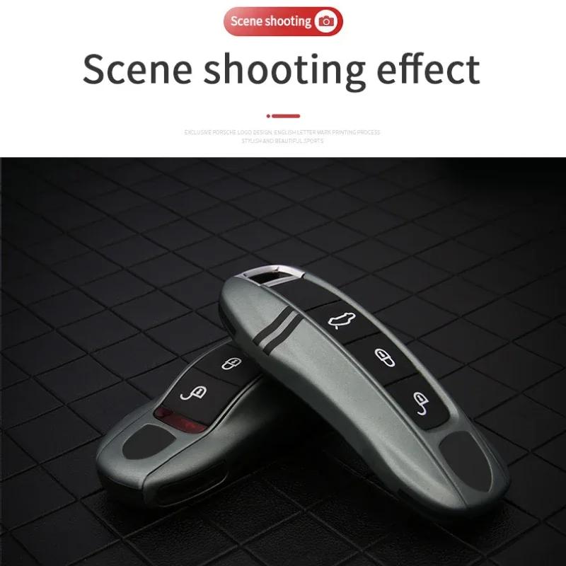 For Porsche Macan Modified Key Case 718 Cayenne Key Case Panamera Key Chain 911 Car Accessories