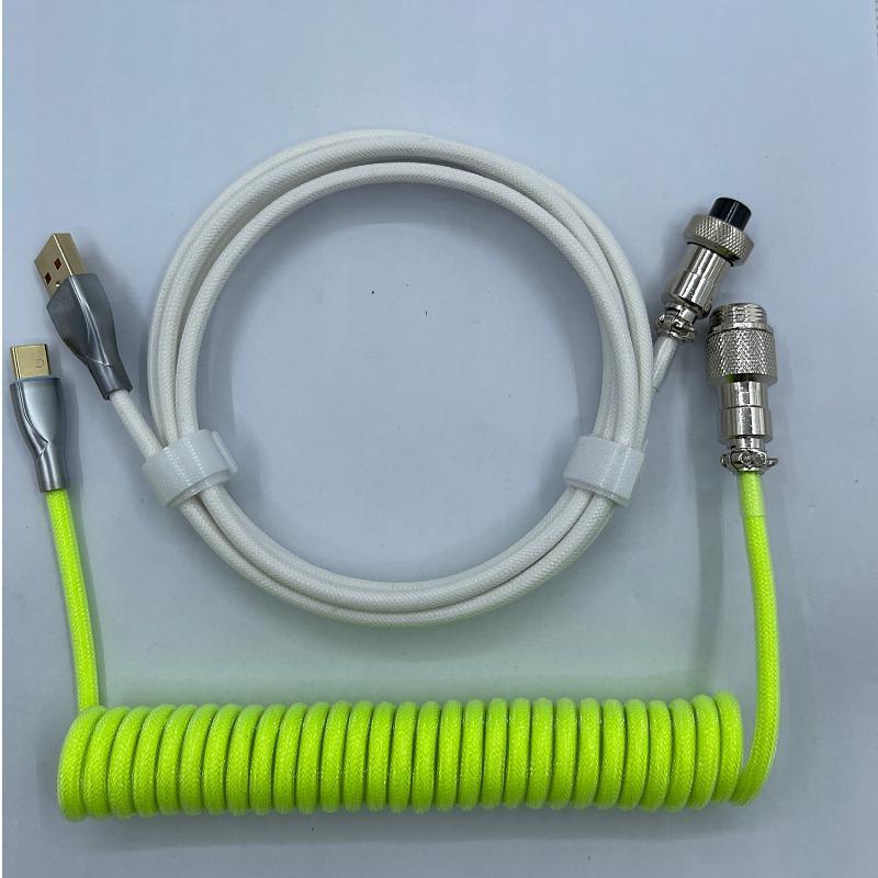 Custom USB 8K Mechanical Keyboard Cable with Magnetic Switch and Aviation Connector for Gaming