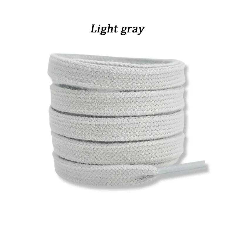 0,8 cm Breite Flache Schnürsenkel Tennis Turnschuhe Schuhbänder Qualität Baumwollschnürsenkel 80/100/120/140/160 cm 1 Paar Schnürsenkel Schuhzubehör