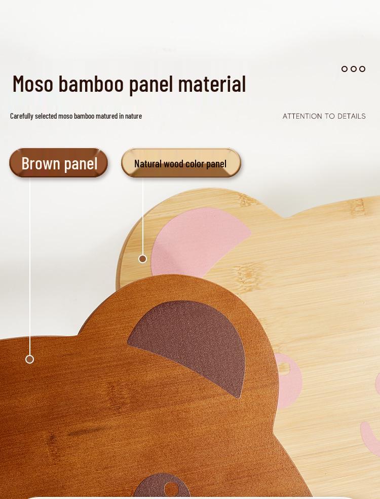 Adjustable Solid Wood Children's Reading Stand: Multifunctional Desktop Book Holder for Elementary Students