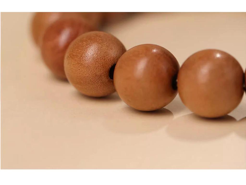 Chinese Zodiac Peach Wood & Agate Bracelet for Men and Women - Retro Year of the Snake Jewelry, Benmingnian Gift