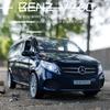 1:32 V260 Legering MPV bilmodell Diecast Metal Lekekjøretøy Høy Simuleringssamling Lyd og Lys For Barnelekegaver