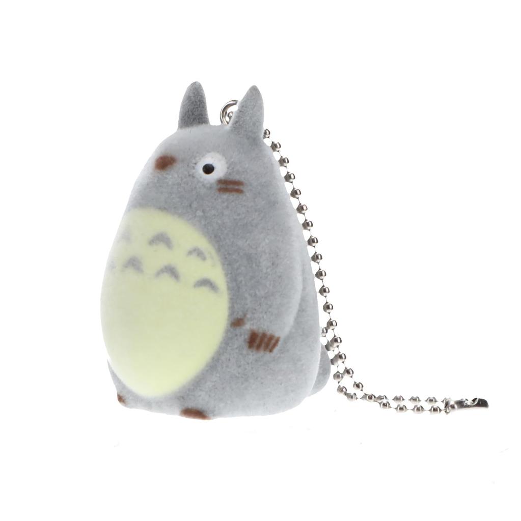 Studio Ghibli My Neighbor Totoro Big Totoro Flocked Keychain Approx. 4 cm Sekiguchi