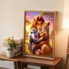 DIY Diamond Painting The Lion King Family Cross Stitch Kit Mosaic Art Diamond Painting Full Circle Diamond Home Decoration