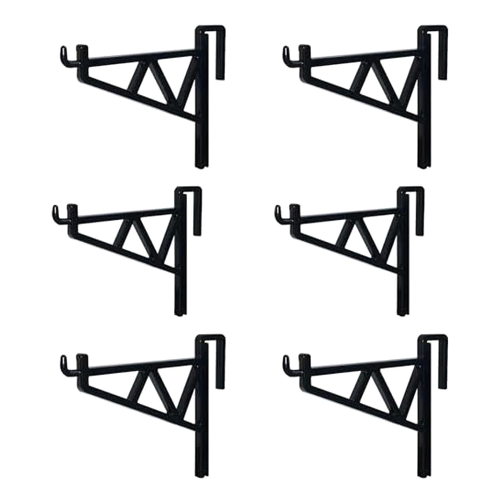 

6Pcs Beekeeping Frame Holder Tool Frame Perch Beekeeping Bees Hives Frame Stand Beekeeping Frame Support Bracket Rack чёрный