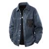 2025 Autumn Tie-Dye Denim Long-Sleeve Shirt Jacket