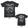 90. léta Black Label Society Od roku 1988 Černé tričko s krátkým rukávem Oboustranné Unisex Tričko